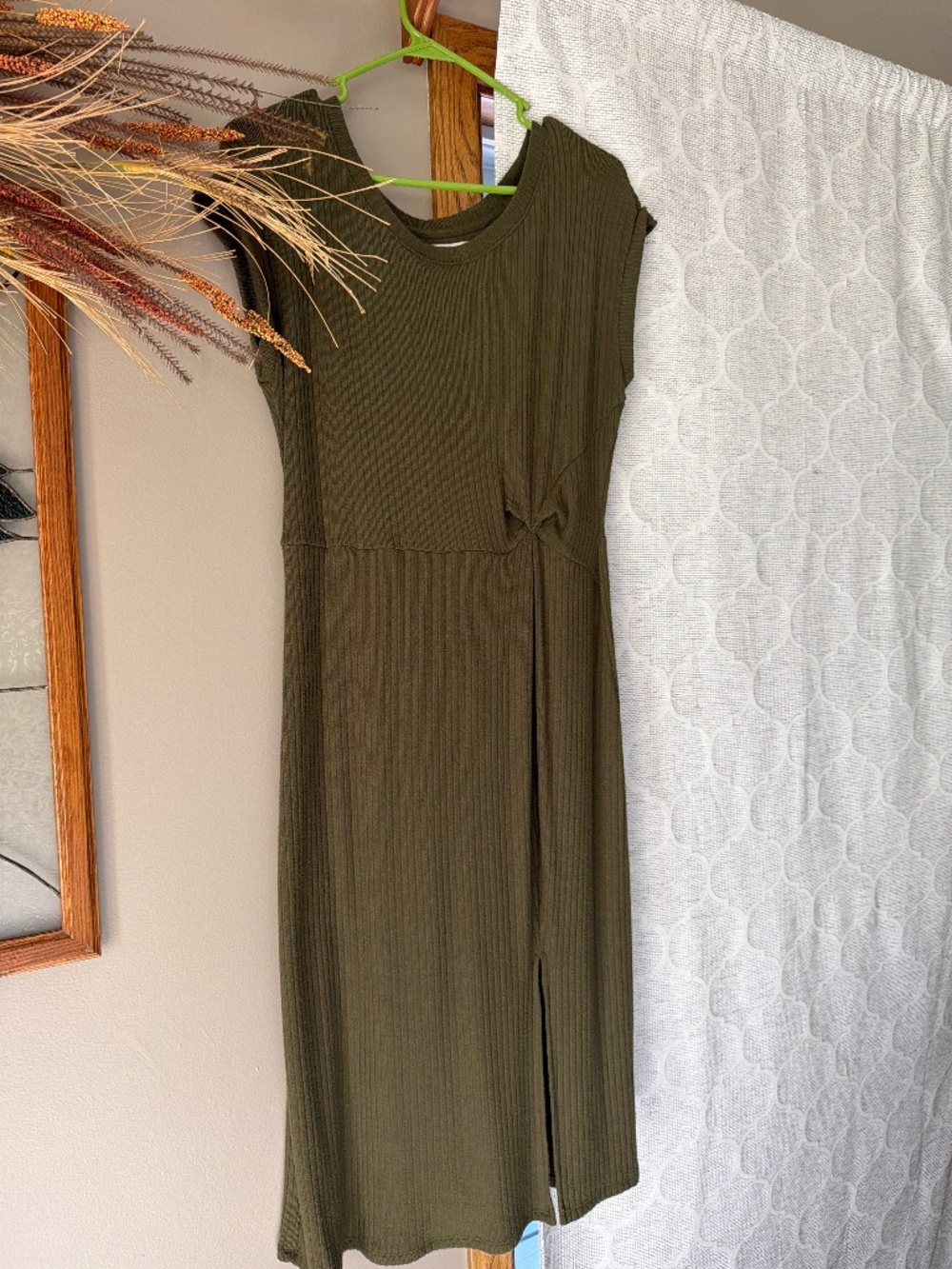 Adorable sweater dress for fall